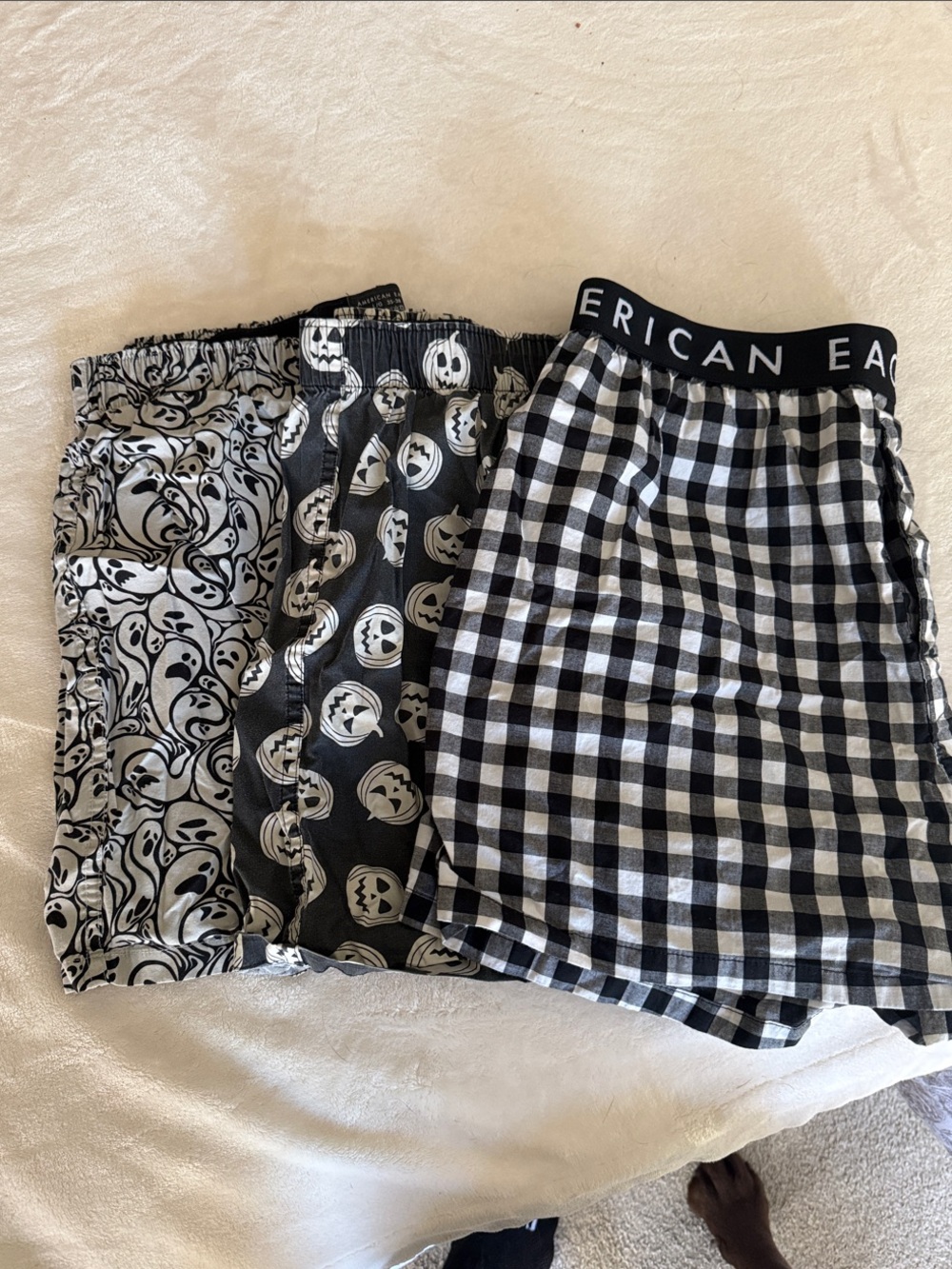American Eagle Outfitters Black & White Mens Boxers